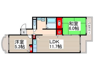 メゾン３８の物件間取画像